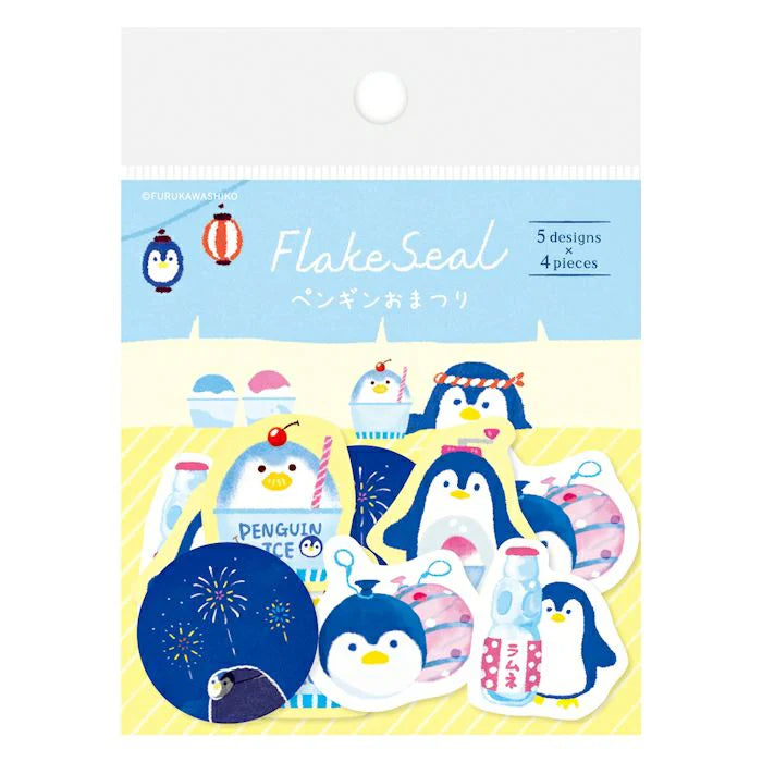 Furukawa Shiko Sticker Set Penguin Festival