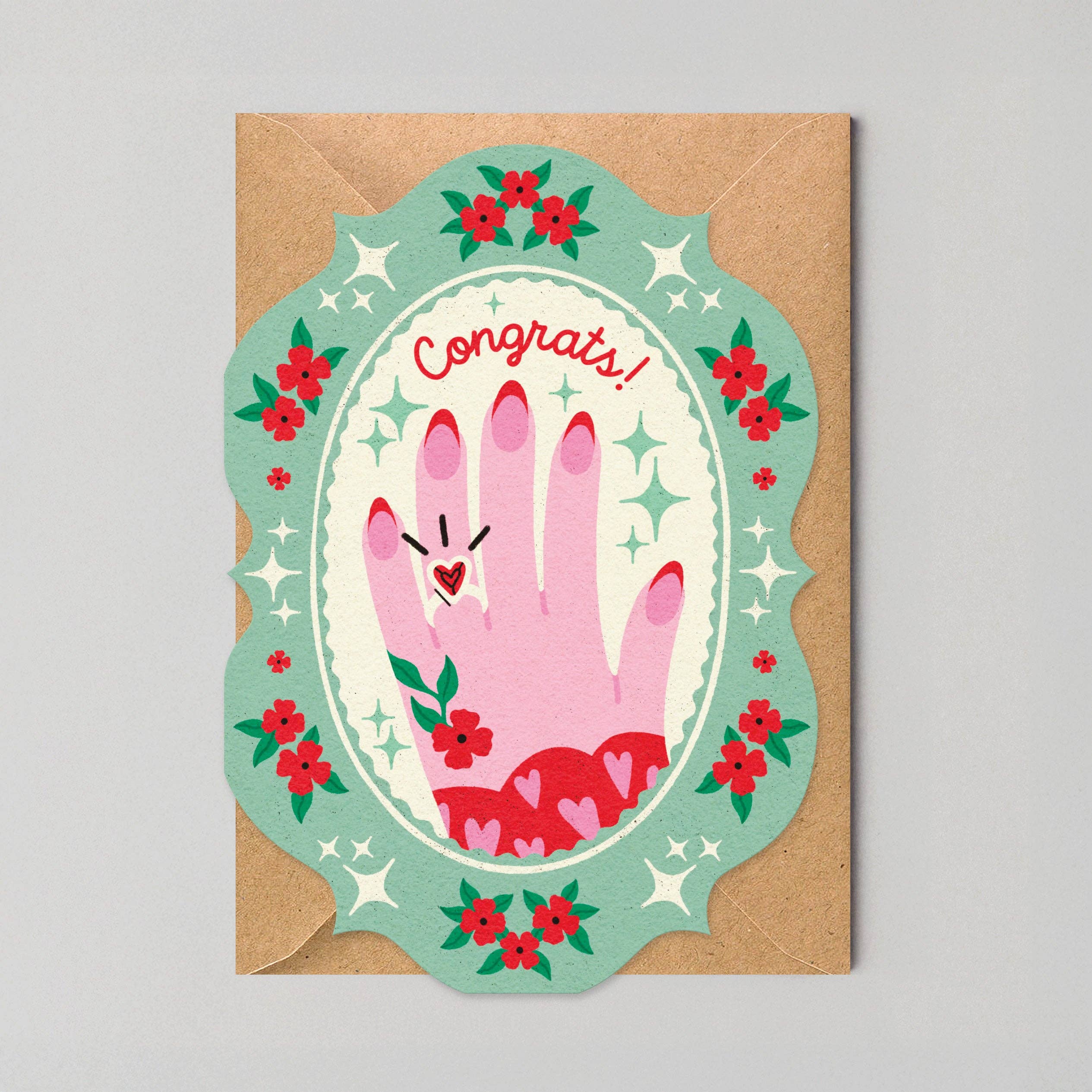 Studio Boketto x Edyta Murat Klappkarte Congrats!