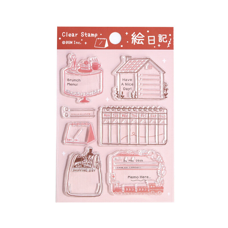 BGM Acryl Stempel Picture Diary