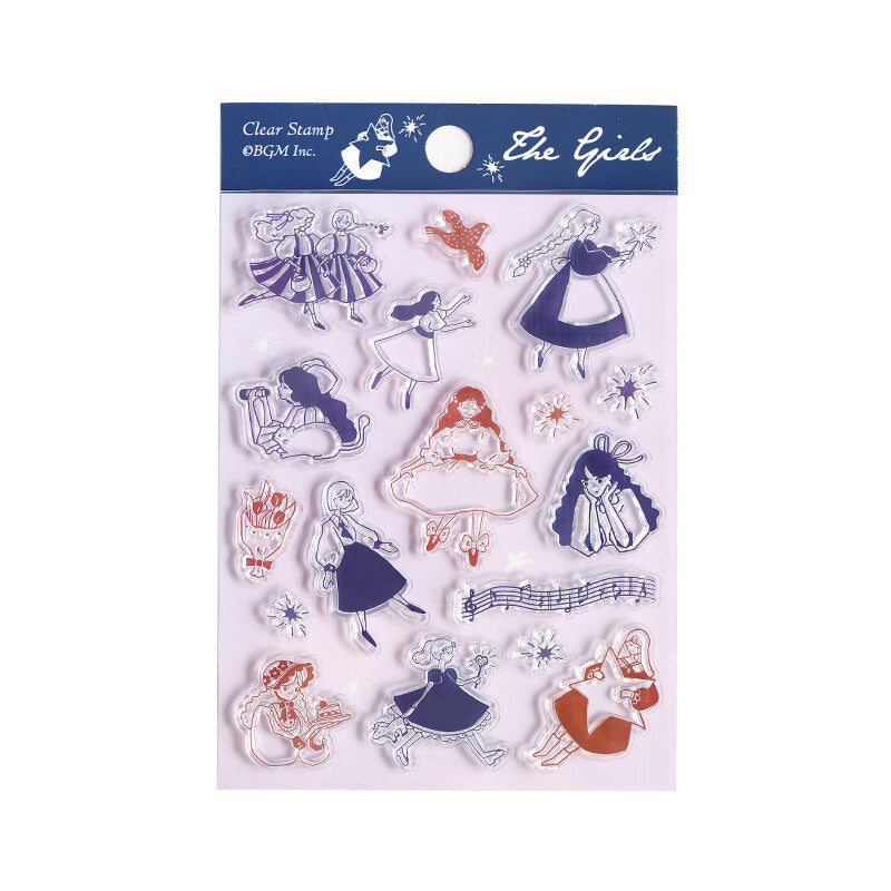 BGM Acryl Stempel Flying Girl