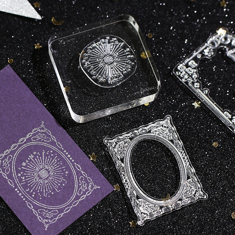 BGM Acryl Stempel Star Moon Poem