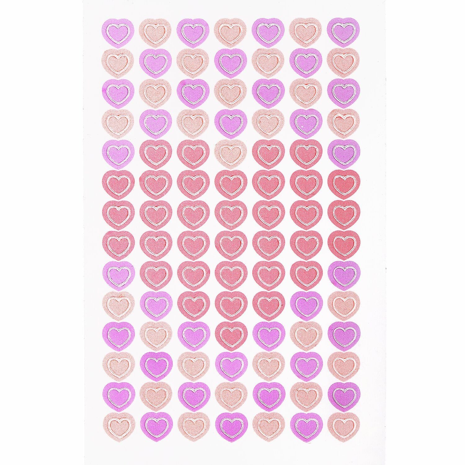 Paper Poetry Sticker Set Mini Herzen