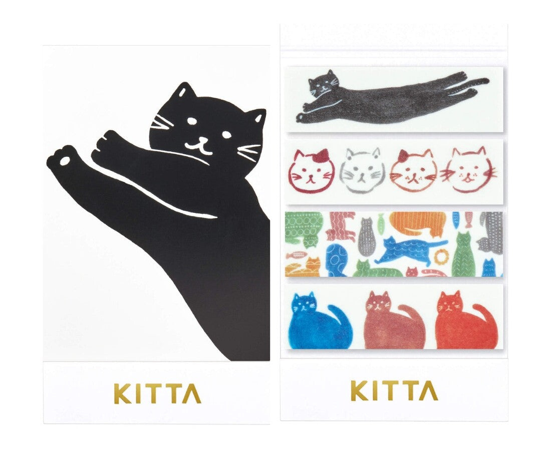 Kitta Washi Tape Basic Cat