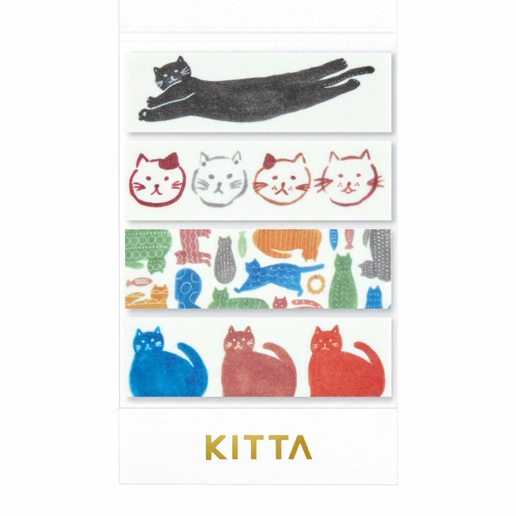 Kitta Washi Tape Basic Cat
