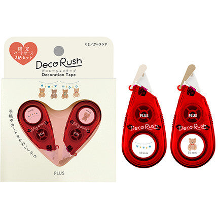 Plus Decor pattern tape, Deko-Muster-Band, Herz-Set