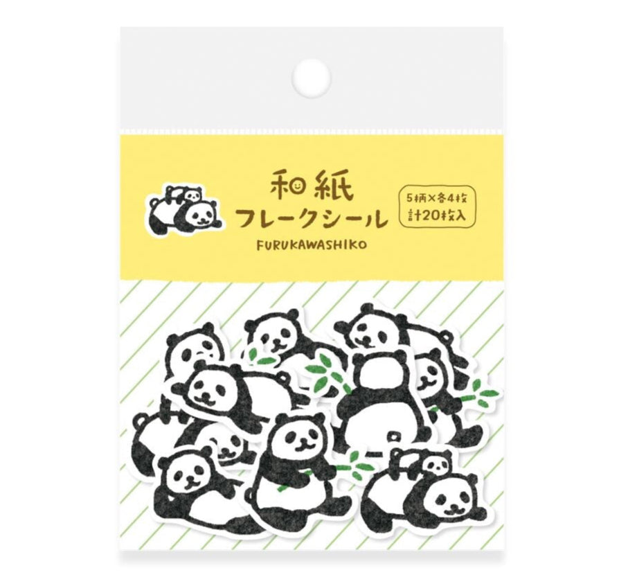 Furukawa Shiko Sticker Set Panda