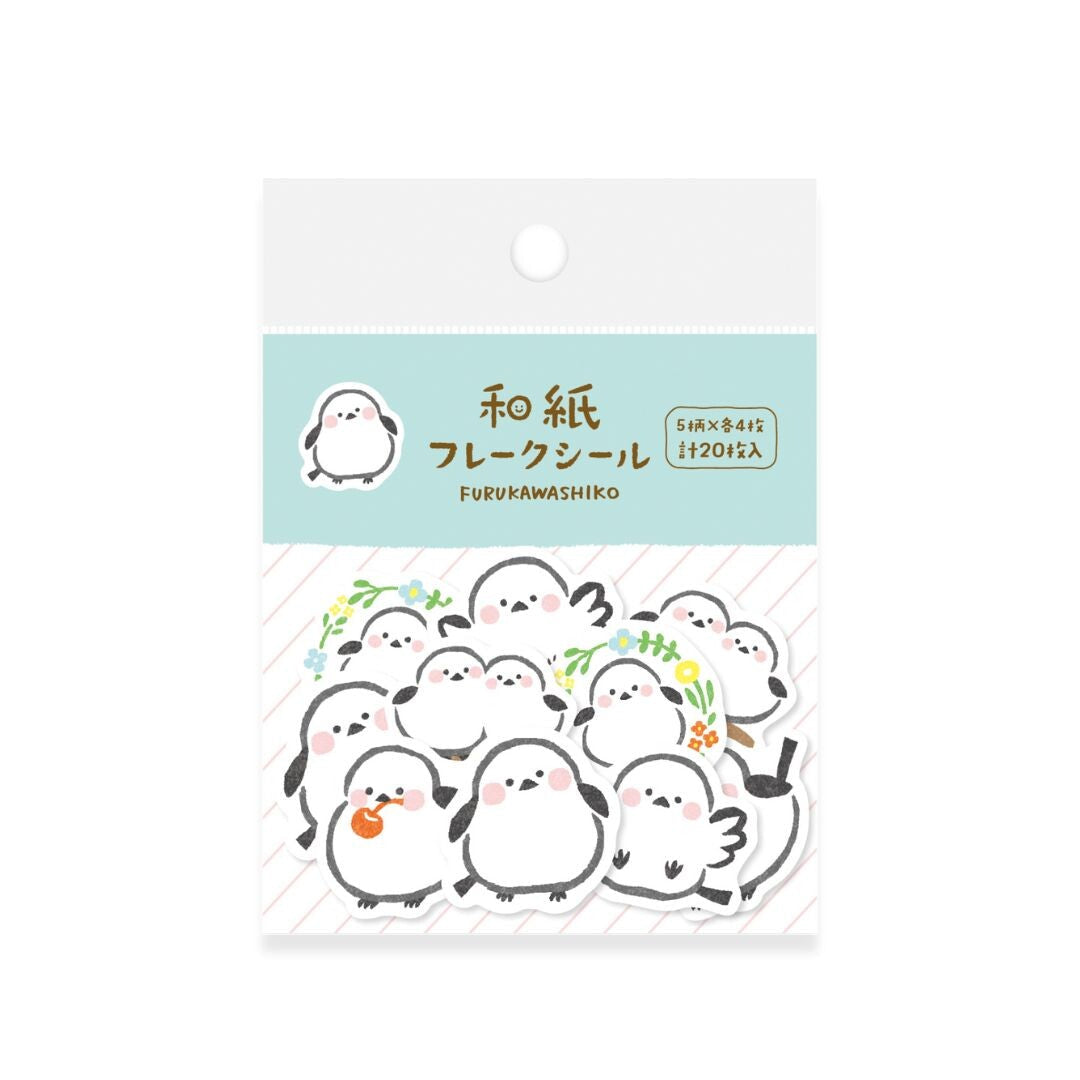 Furukawa Shiko Sticker Set White Bird