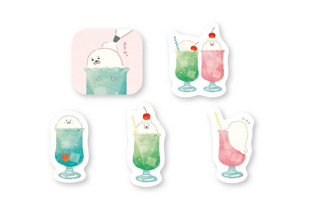 Furukawa Shiko Sticker Set Box Seal