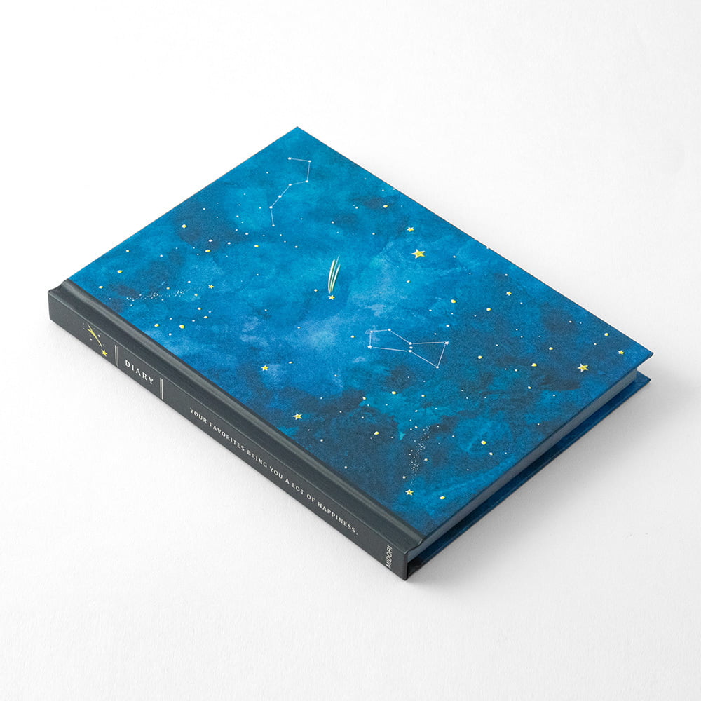 Midori Notizbuch Diary Journal Night Sky
