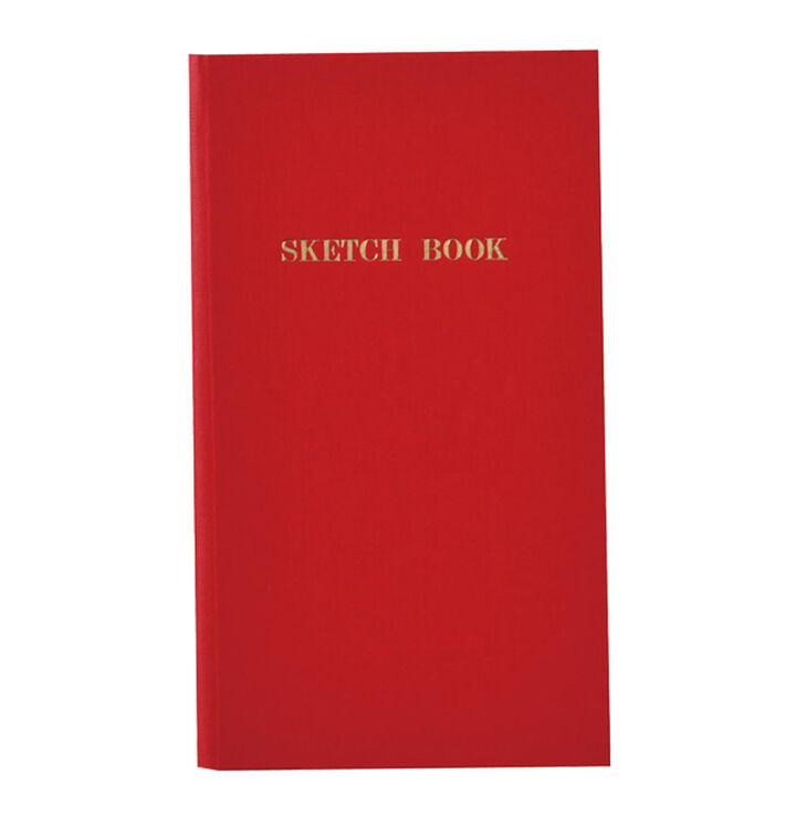 Kokuyo Sketch Book Diary Journal Red