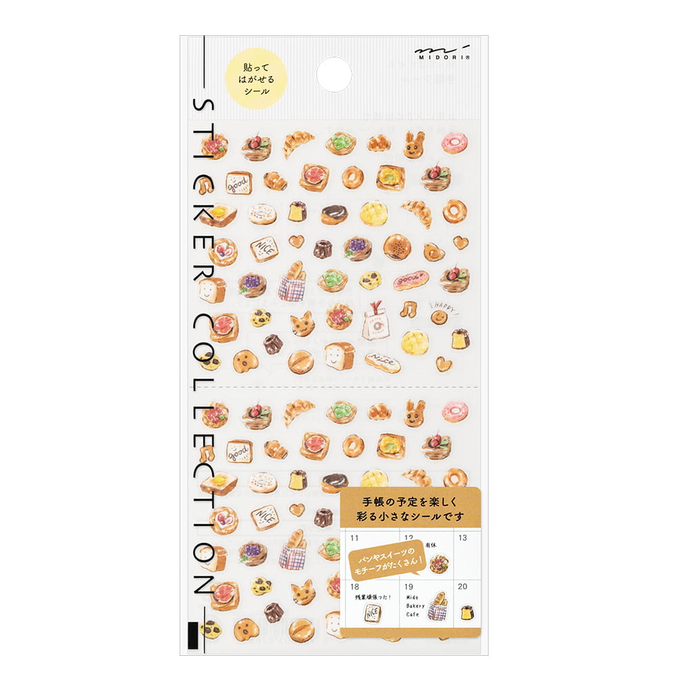 Midori Sticker Set Bread