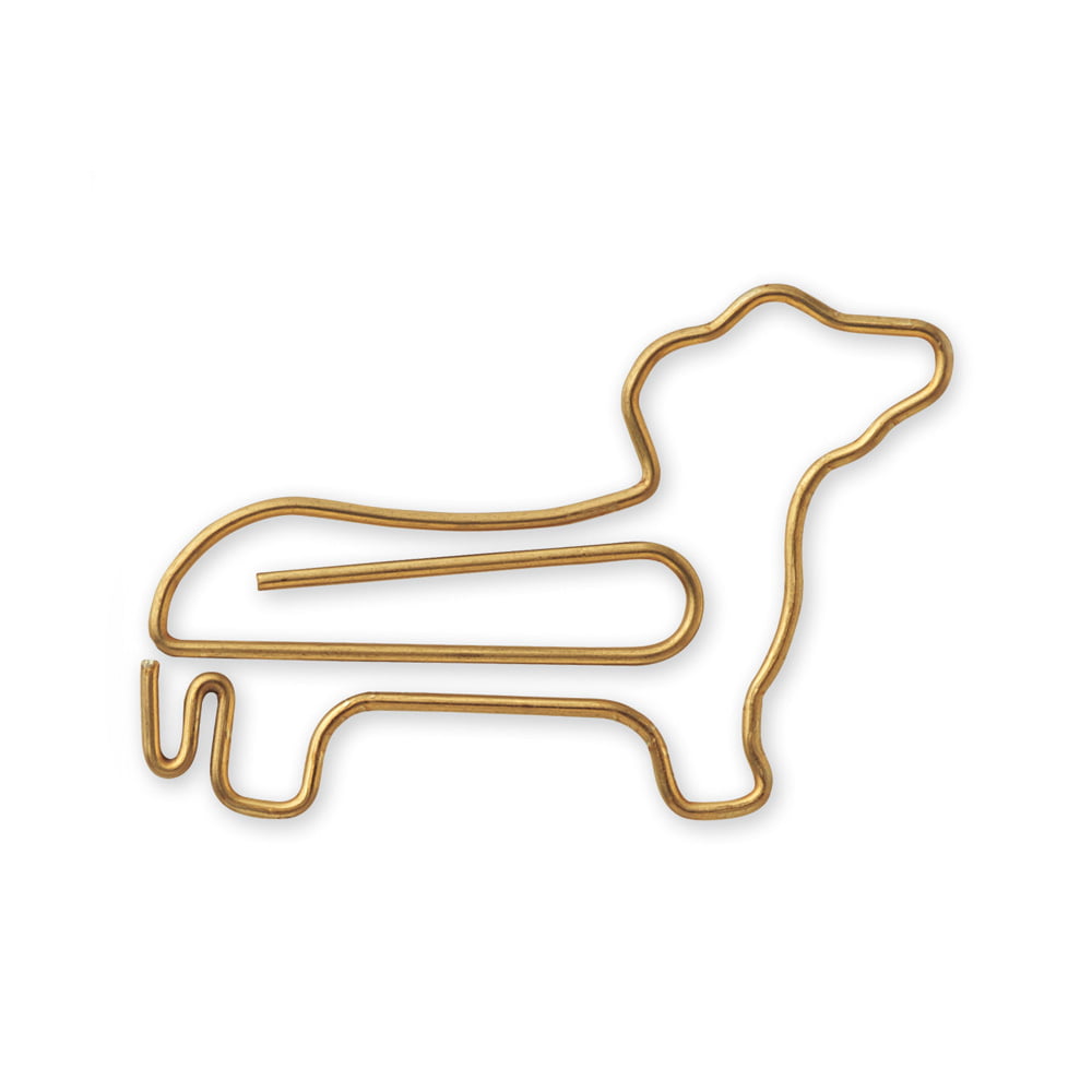 Midori Büroklammern D-Clips Mini Dog