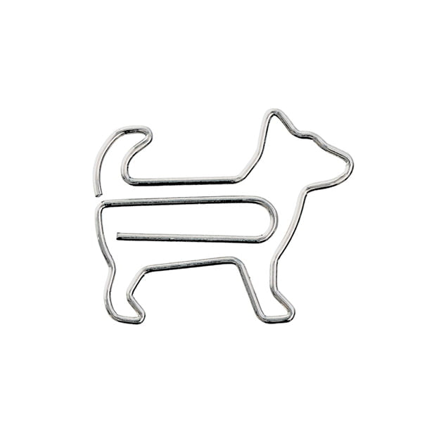 Midori Büroklammern D-Clips Dog