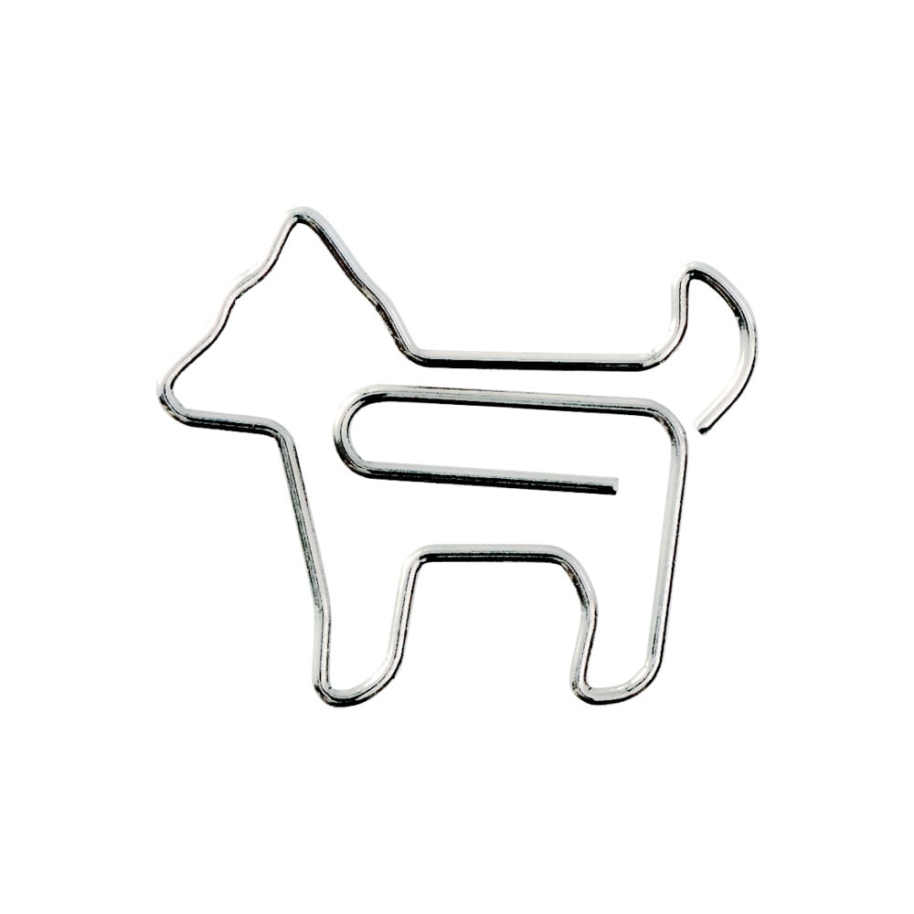 Midori Büroklammern D-Clips Nano Dog
