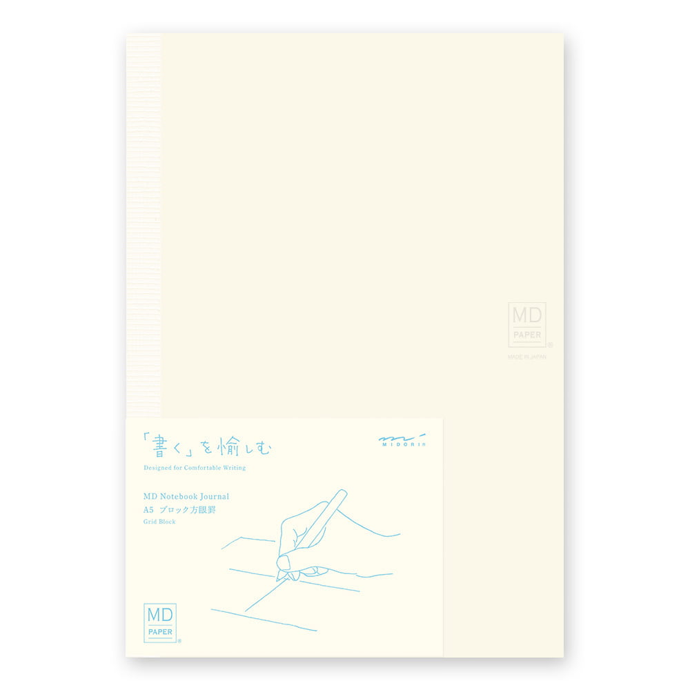 Midori Notizbuch Diary Journal Grid A5