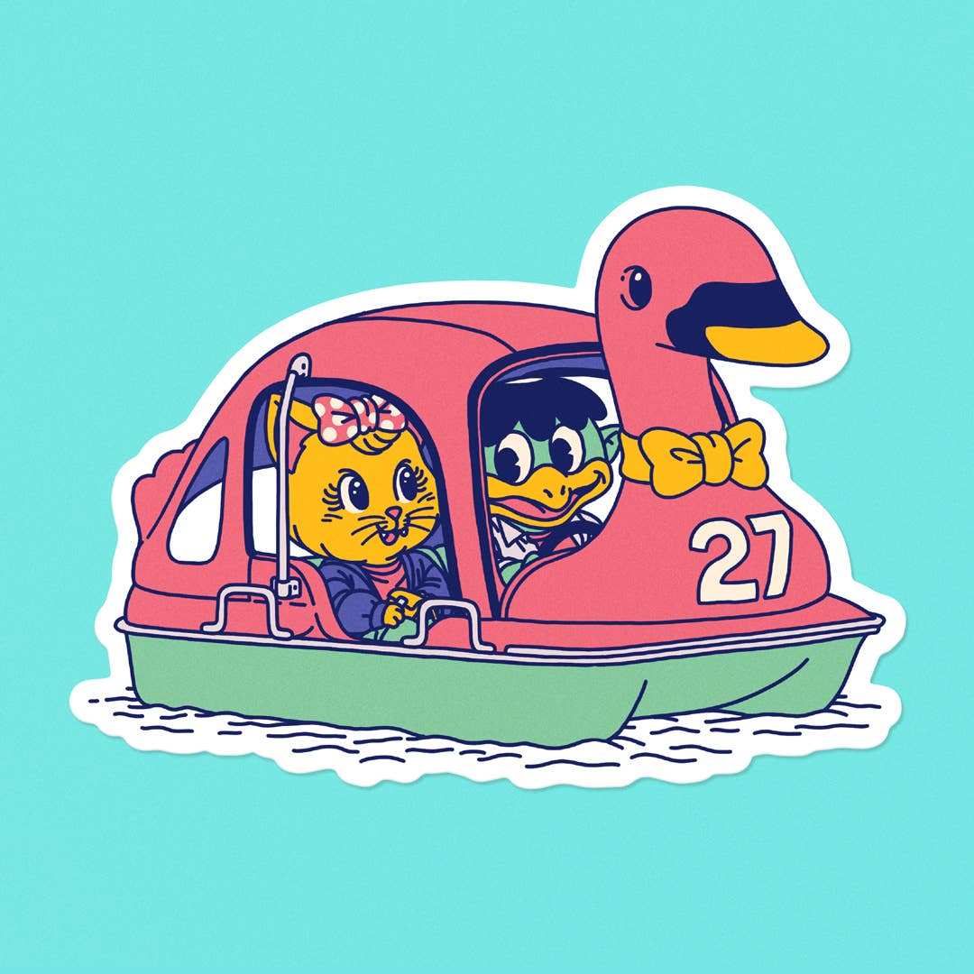 Yeaaah! Studio Sticker Swanboat