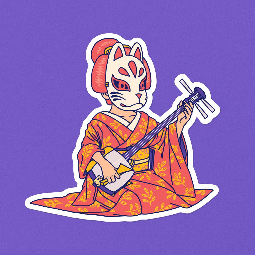Yeaaah! Sticker Sticker Ina Shamisen