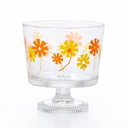 Aderia Retro Dessertglas Alice Orange Flower 285 ml