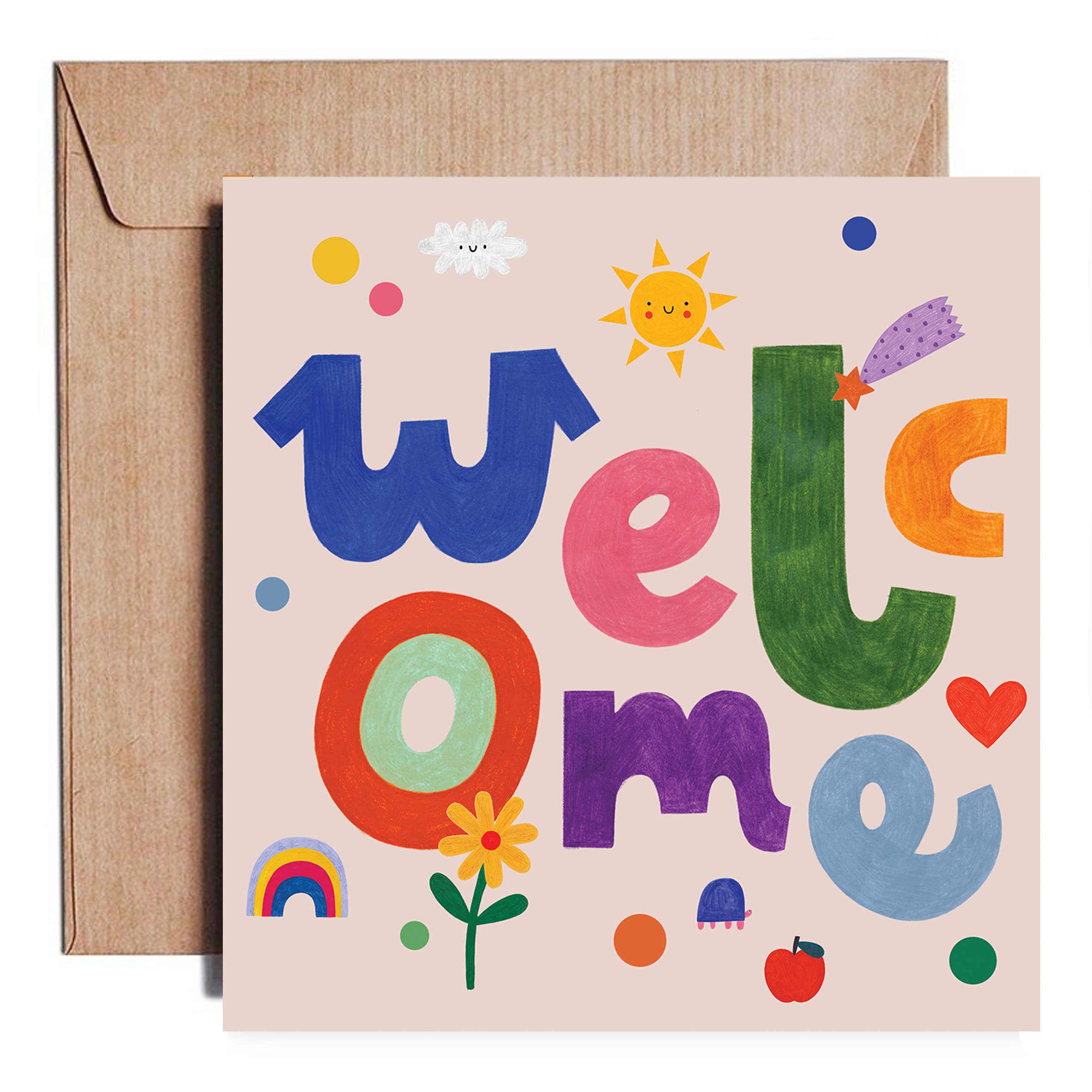 Daria Solak Klappkarte Welcome