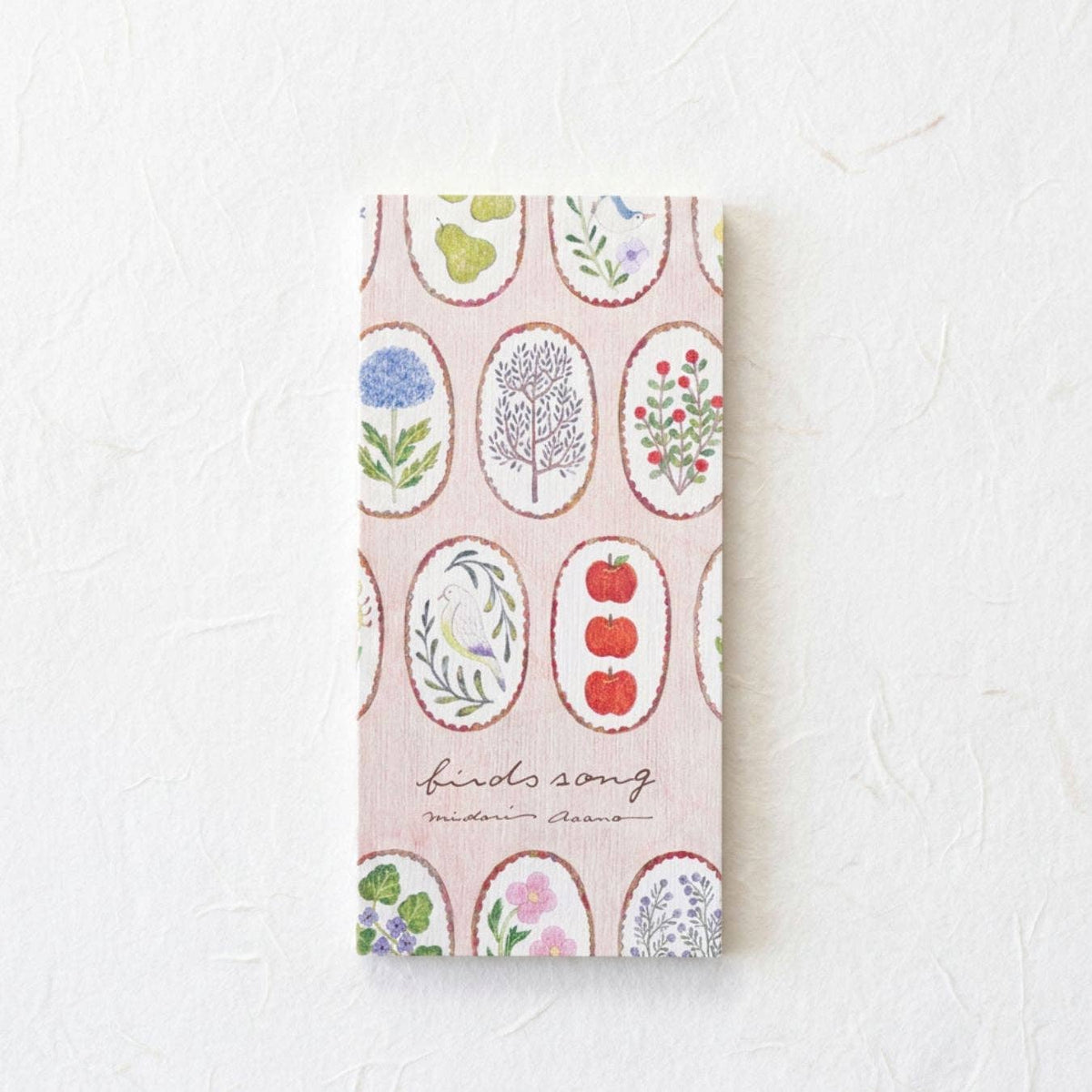 Cozyca Notizblock Birds Song by Midori Asano