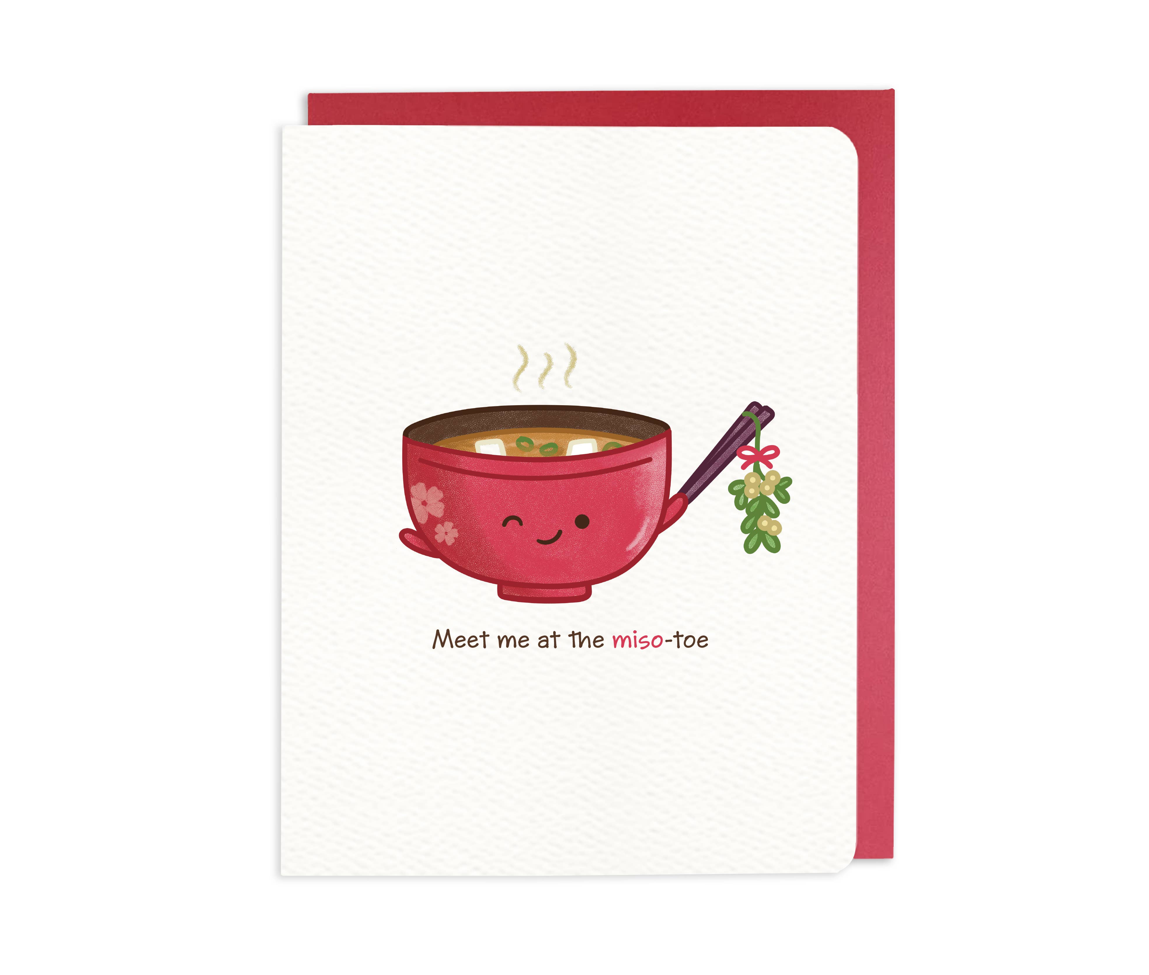 Bowl Cut Paper Goods Klappkarte Meet Me At The Miso Toe