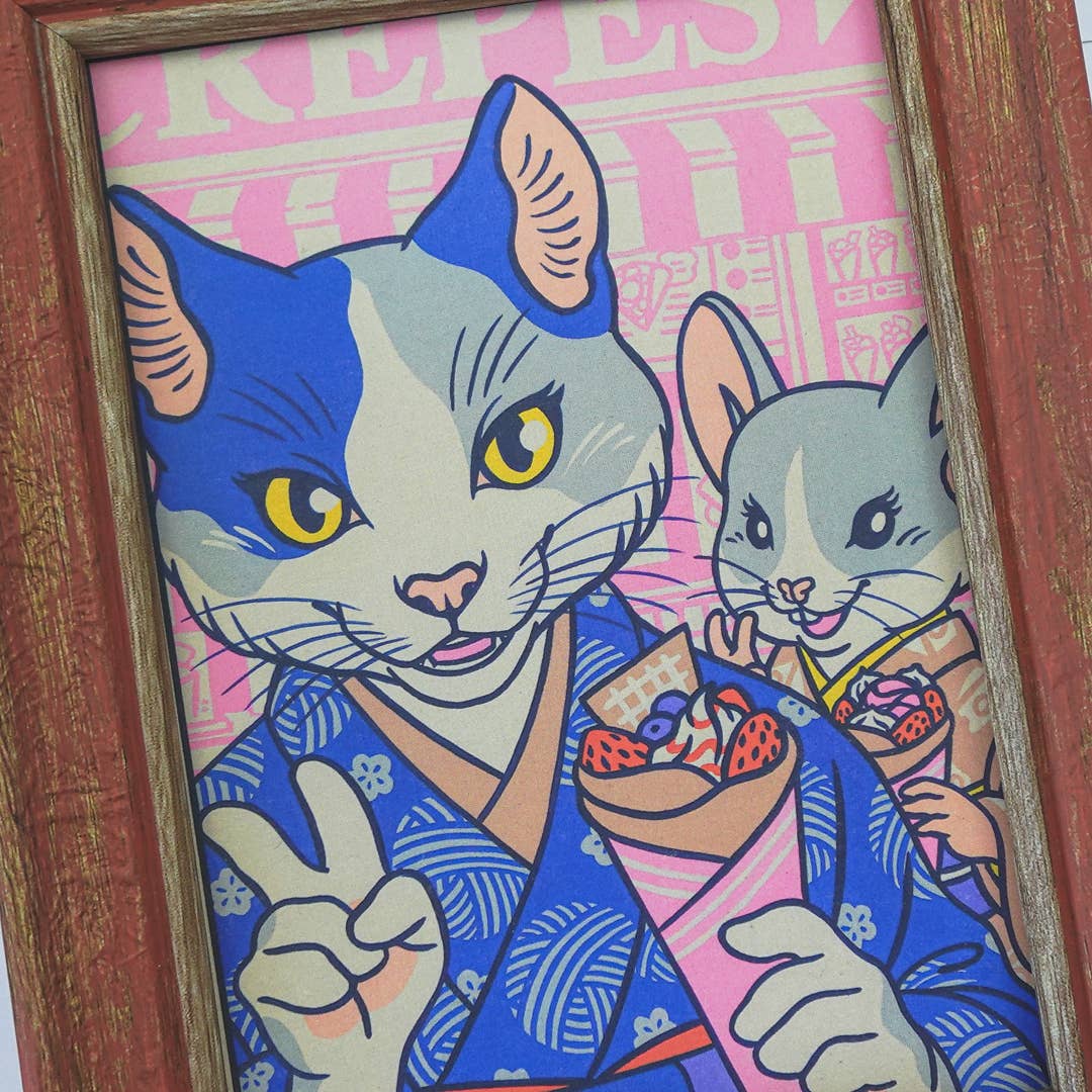 Yeaaah! Studio Postkarte Après-midi à Harajuku