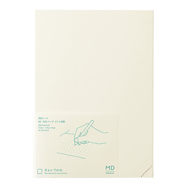 MD Product Notizbuch A5 Codex 1 Day 1 Page Dot Grid