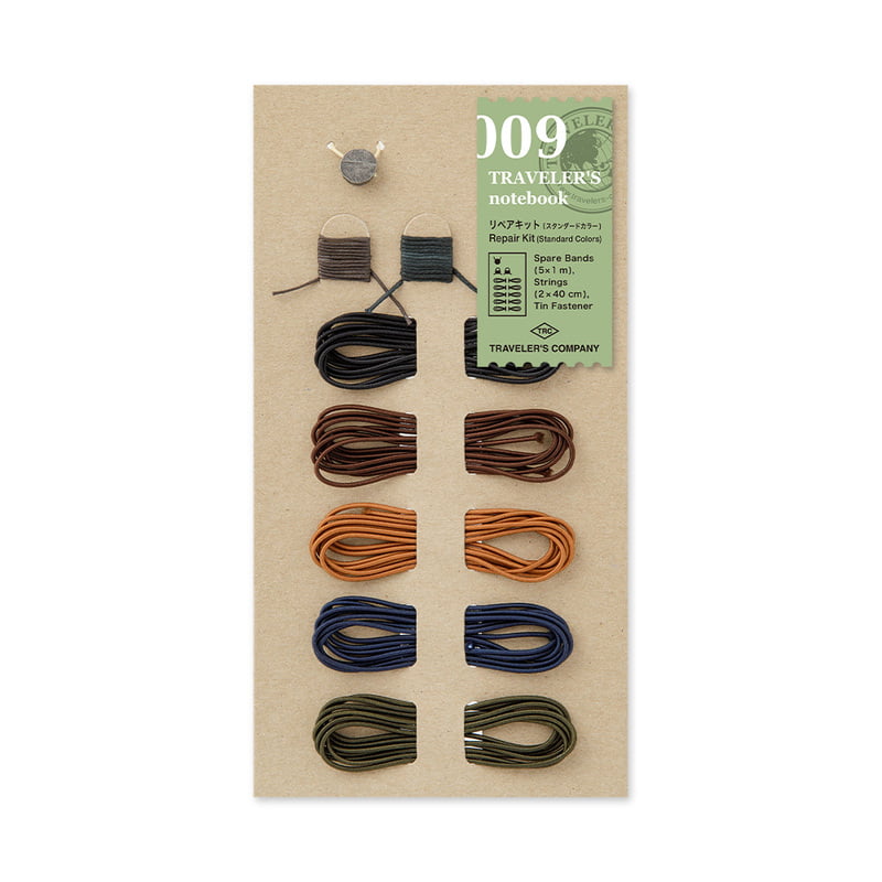 Traveler's Notebook TRC 009. Repair Kit Standard Colours