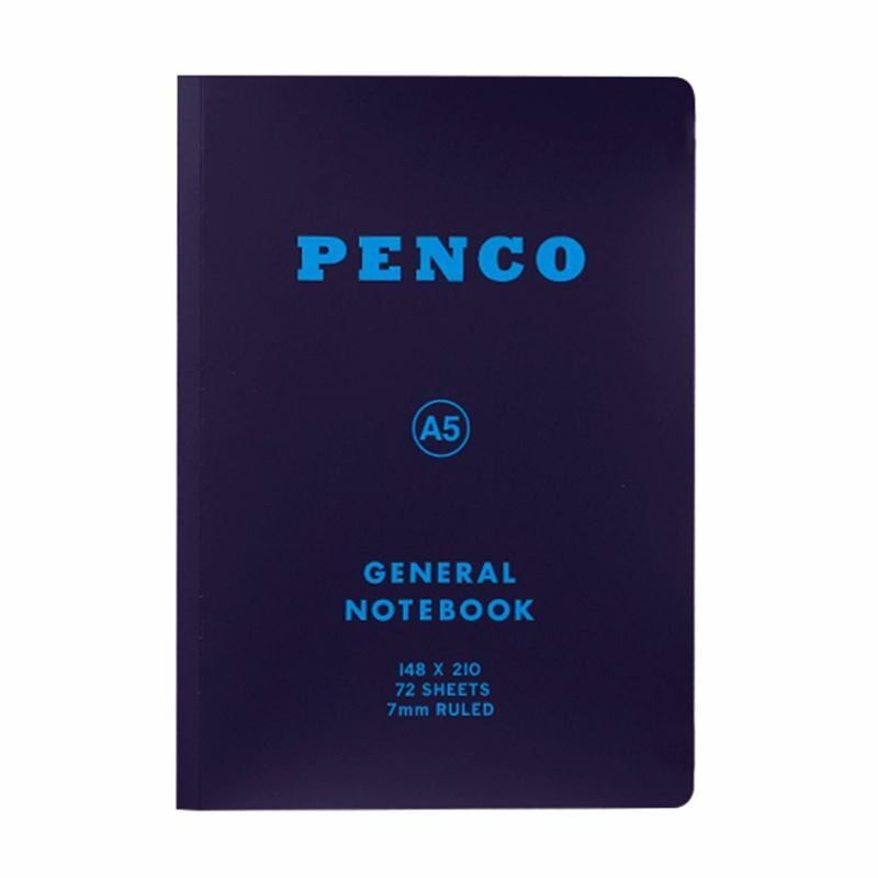 Penco Notizbuch Navy Lined A5