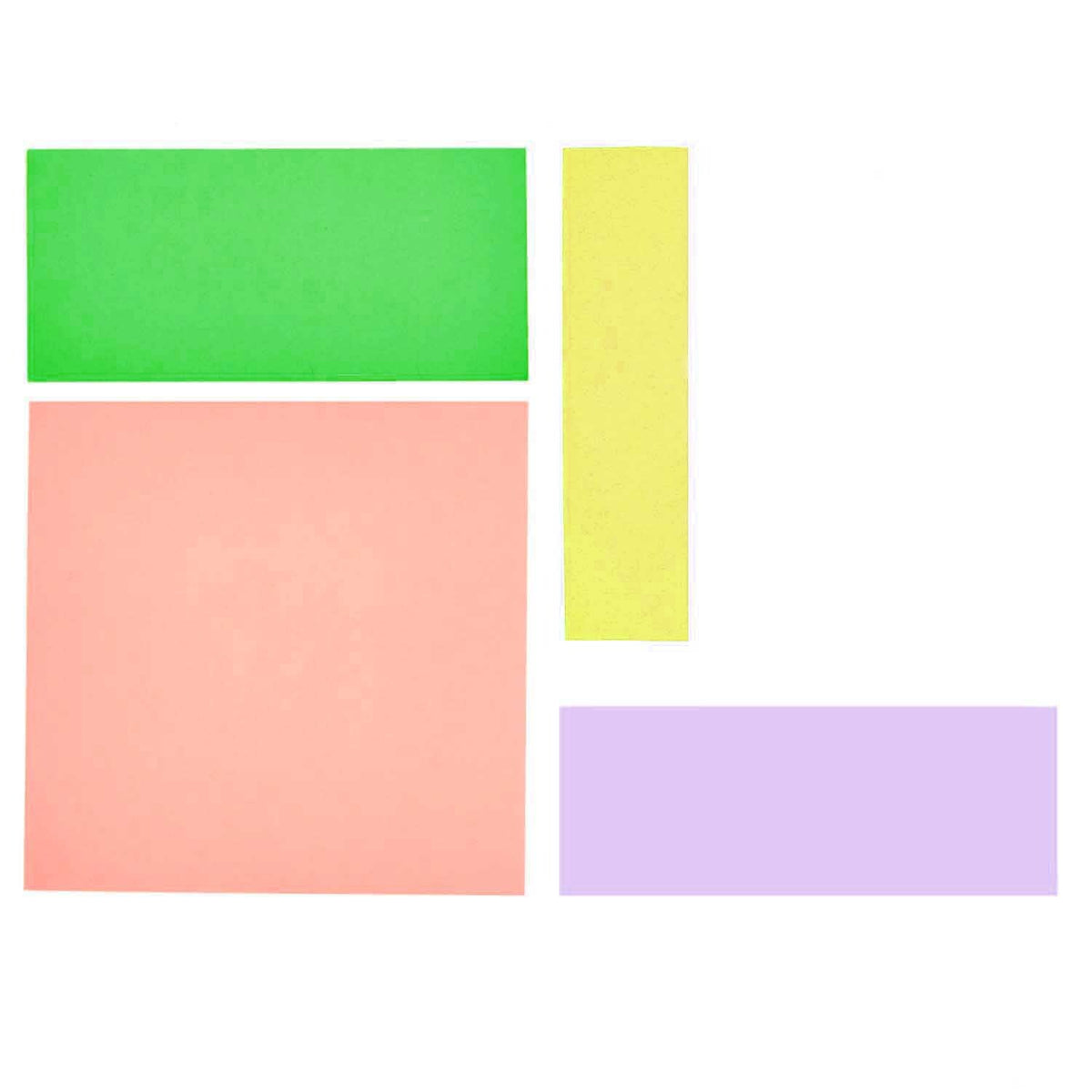 Paper Poetry Sticky Notes Neon