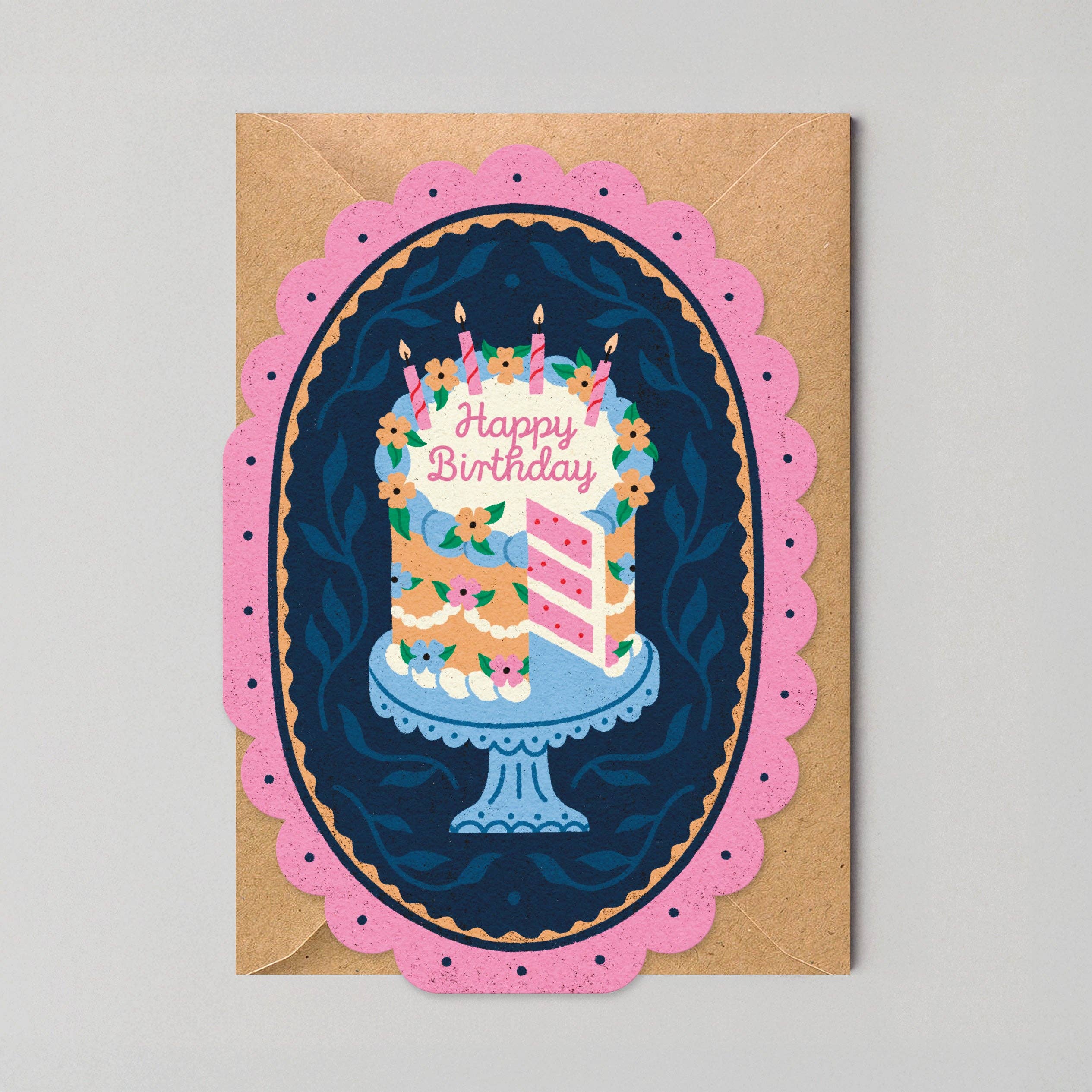 Studio Boketto x Edyta Murat Klappkarte Happy Birthday Cake
