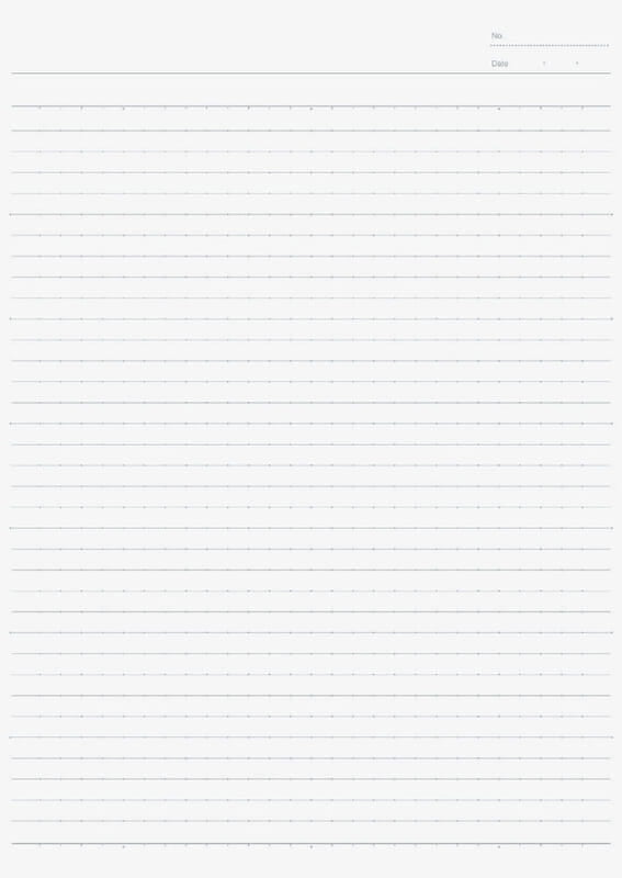 Kokuyo Notizbuch Dot B Ruled B5