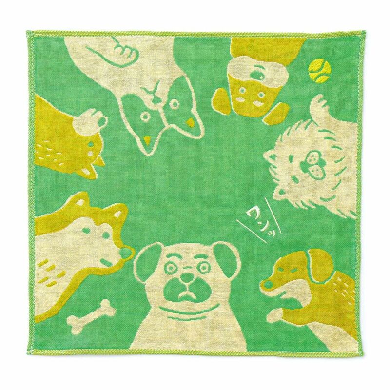 Hightide Gauze Handkerchief Dog