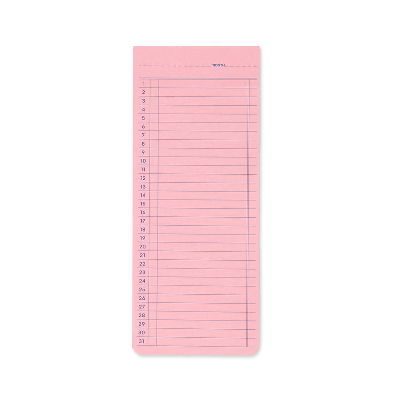 Penco Sticky Notes Memo Pad Monthly