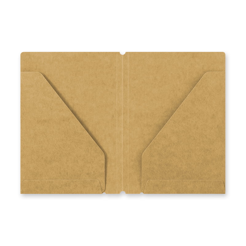 Traveler's Notebook TRC 010. Kraft Folder PP Size
