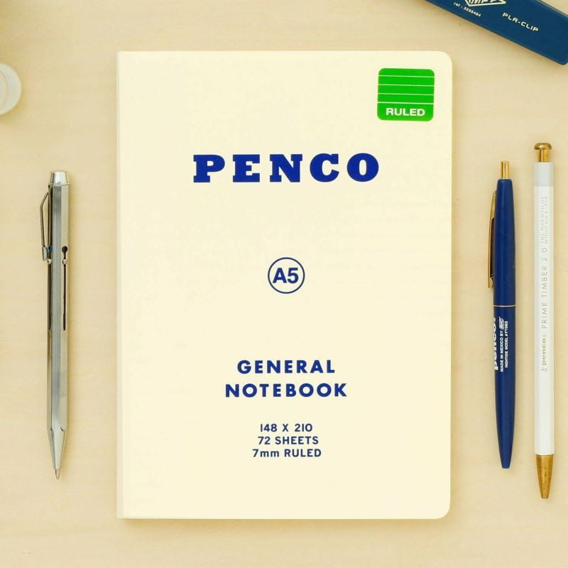 Penco Notizbuch White Lined A5