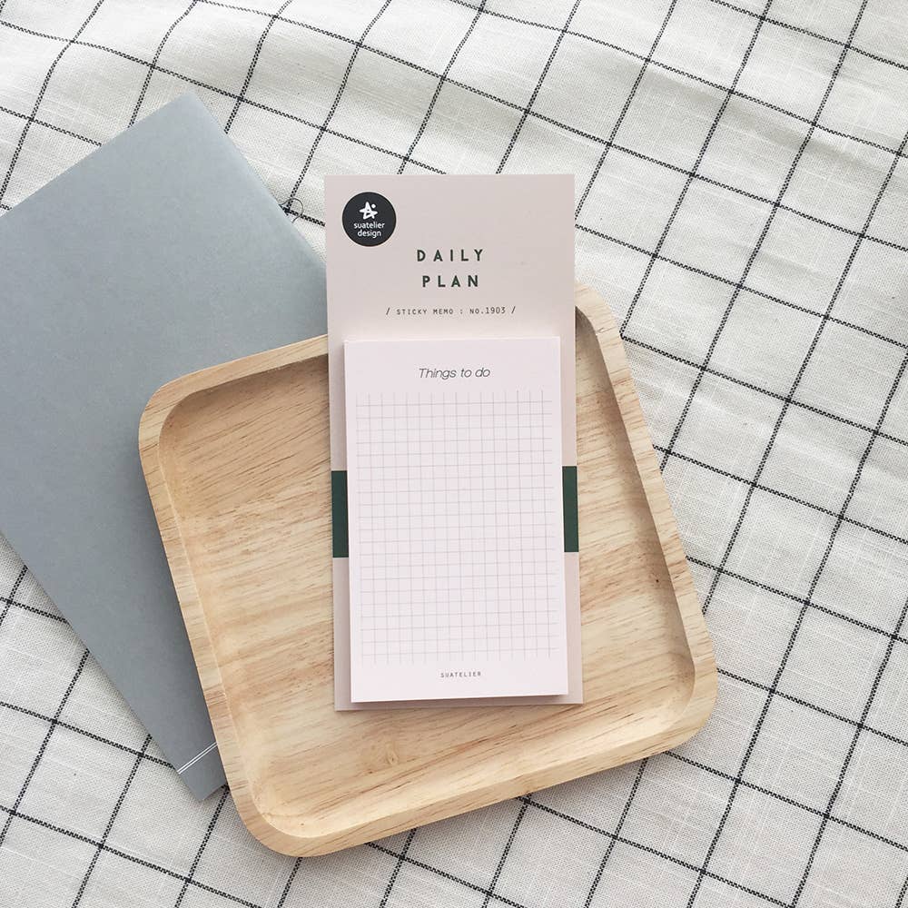Suatelier Design Sticky Notes Daily Plan.03