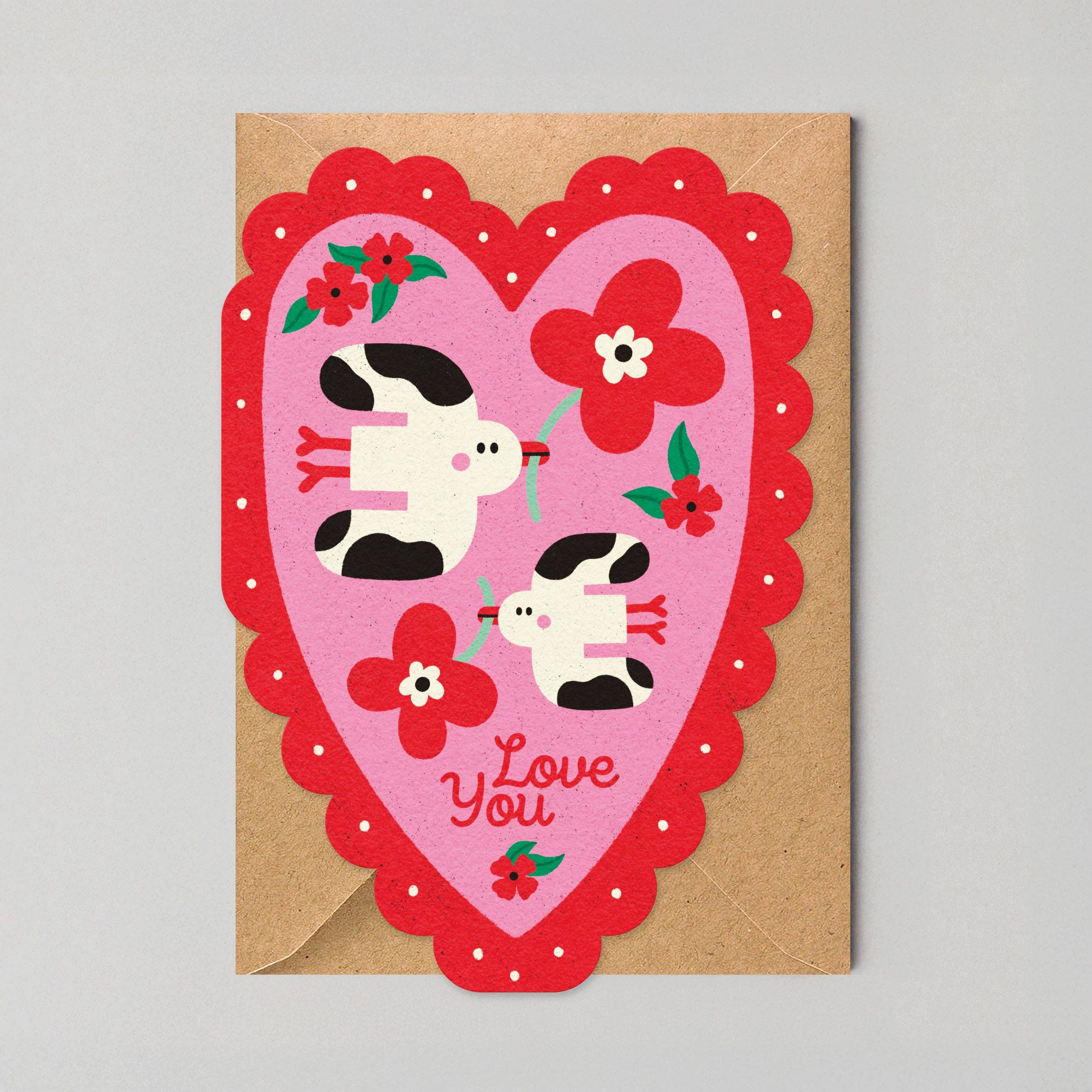 Studio Boketto Klappkarte Love You Birds