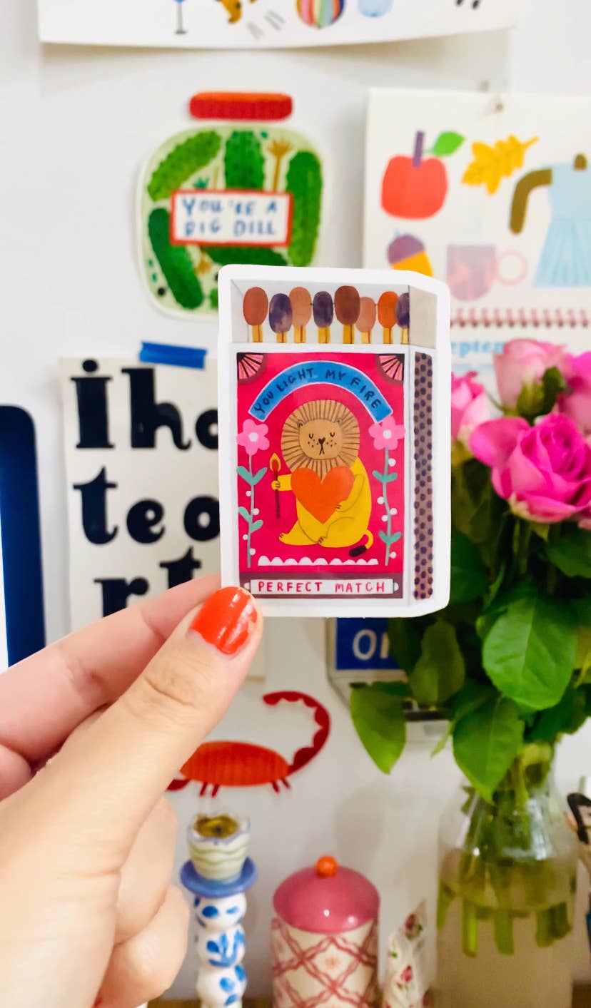 Daria Solak Sticker Light My Fire