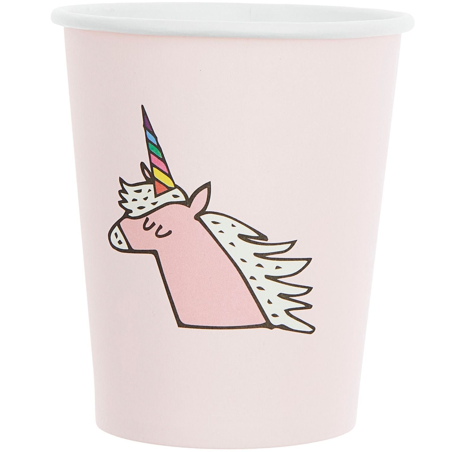 Partybecher Einhorn Rosa