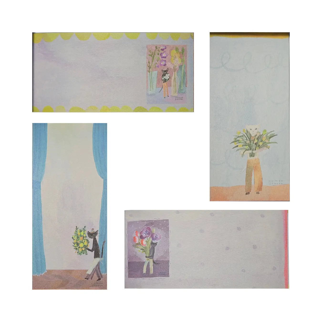 Cozyca Notizblock Love Letter by Chihiro Sonoda