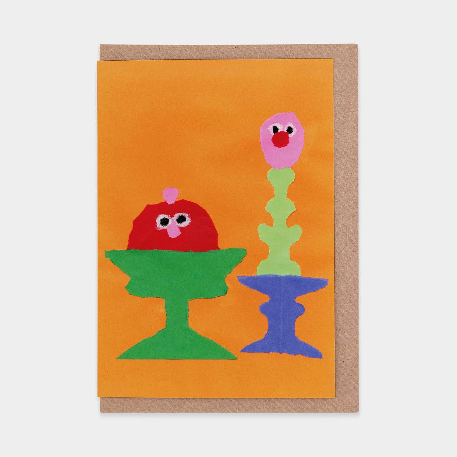 Evermade x Jon Burgerman Klappkarte Siblings