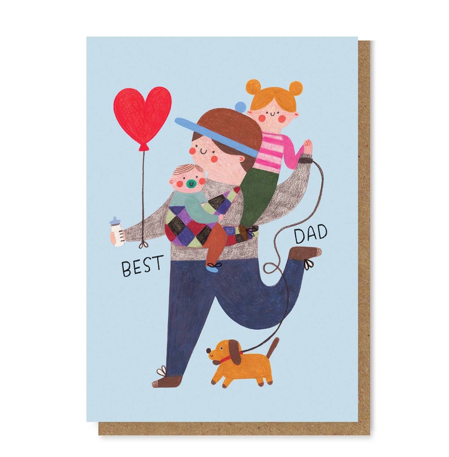 Daria Solak Klappkarte Best Dad