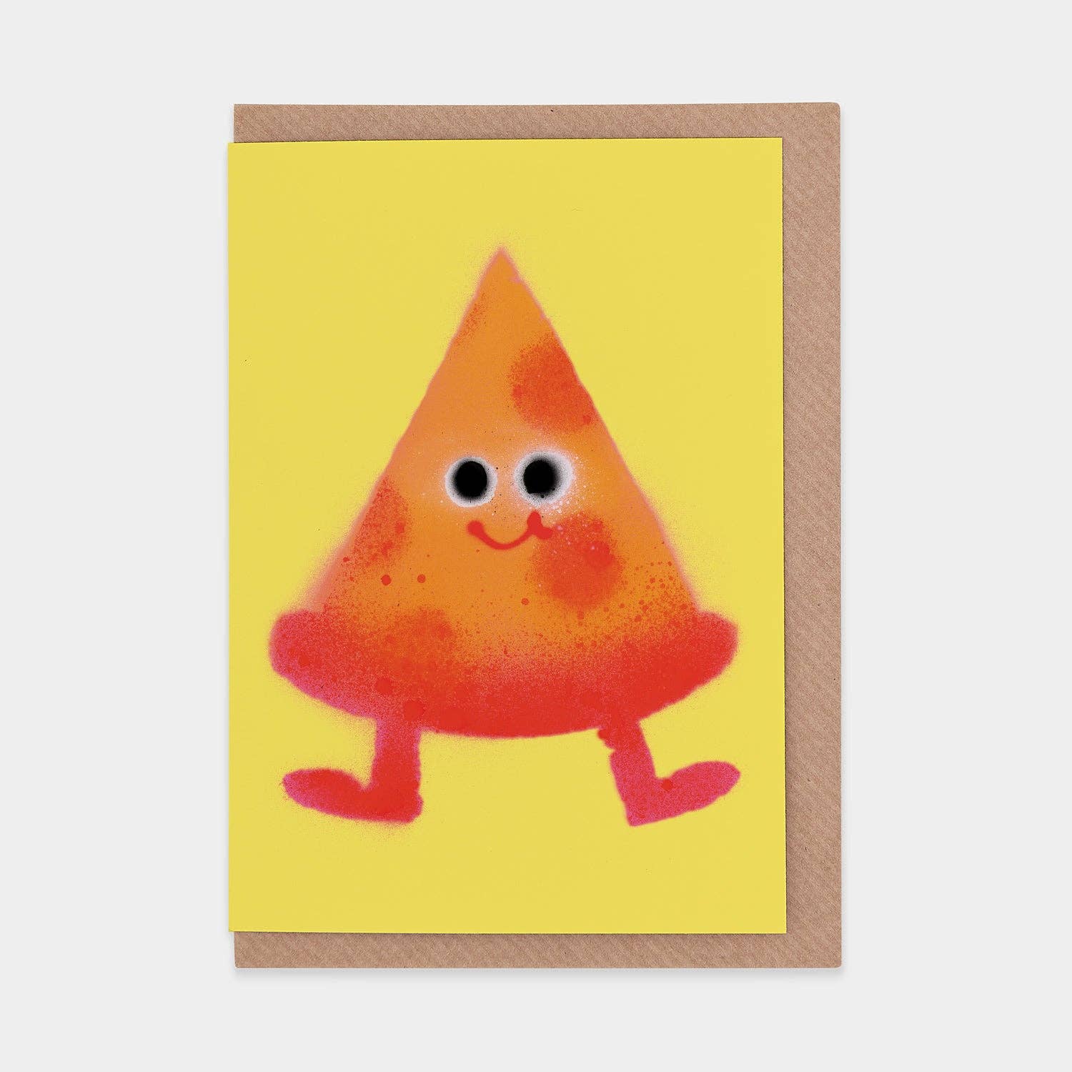 Evermade x Jon Burgerman Klappkarte Pizza