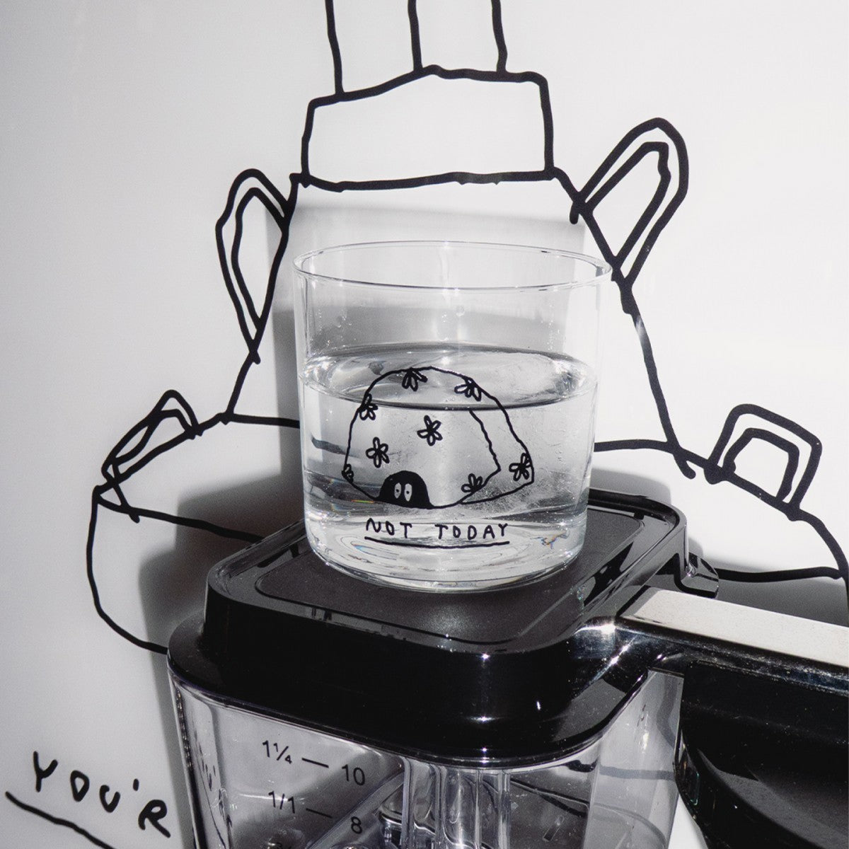 Yahya Studio Glas Not Today 350 ml