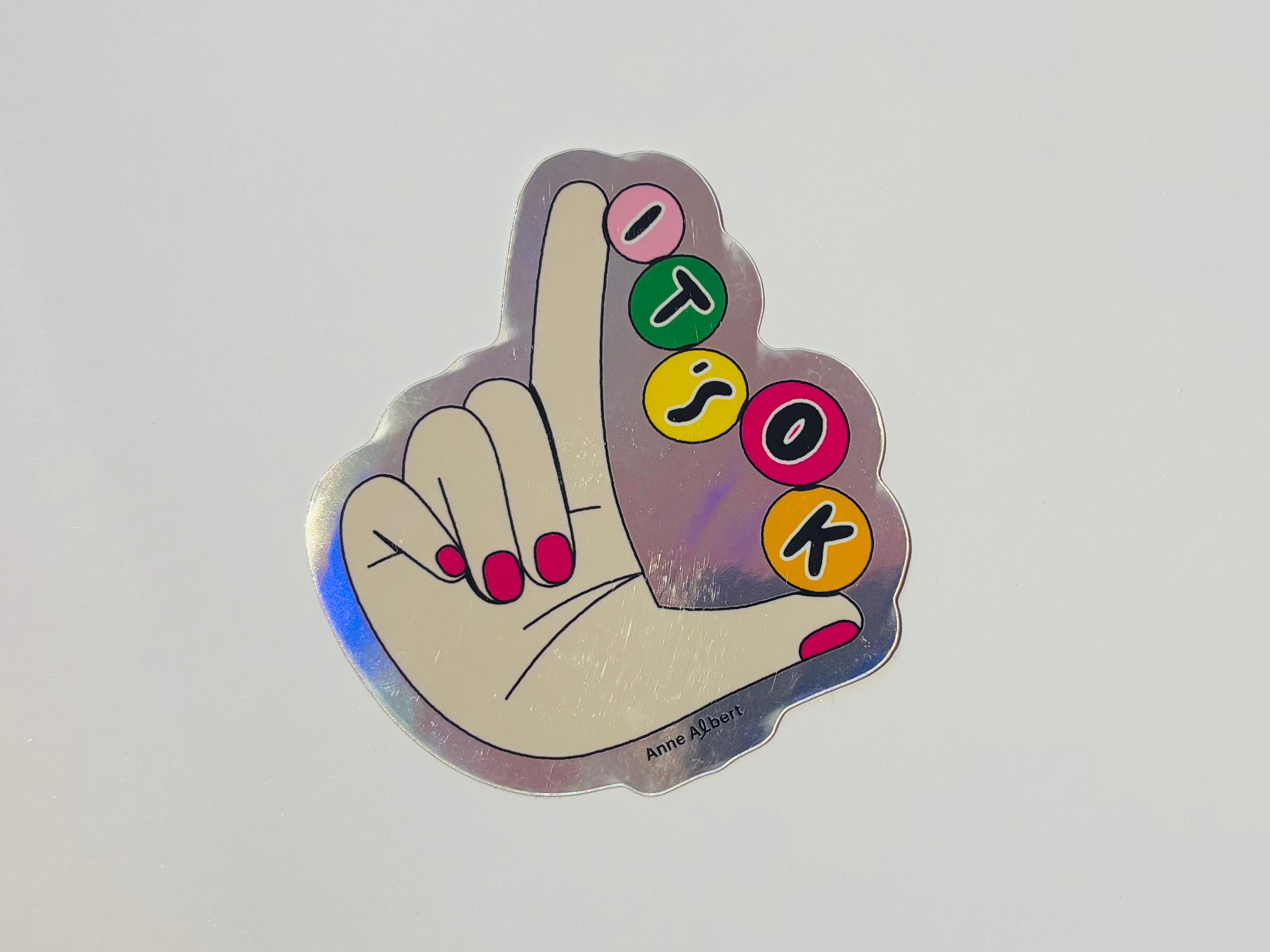 Anne Albert Illustration Sticker It's OK