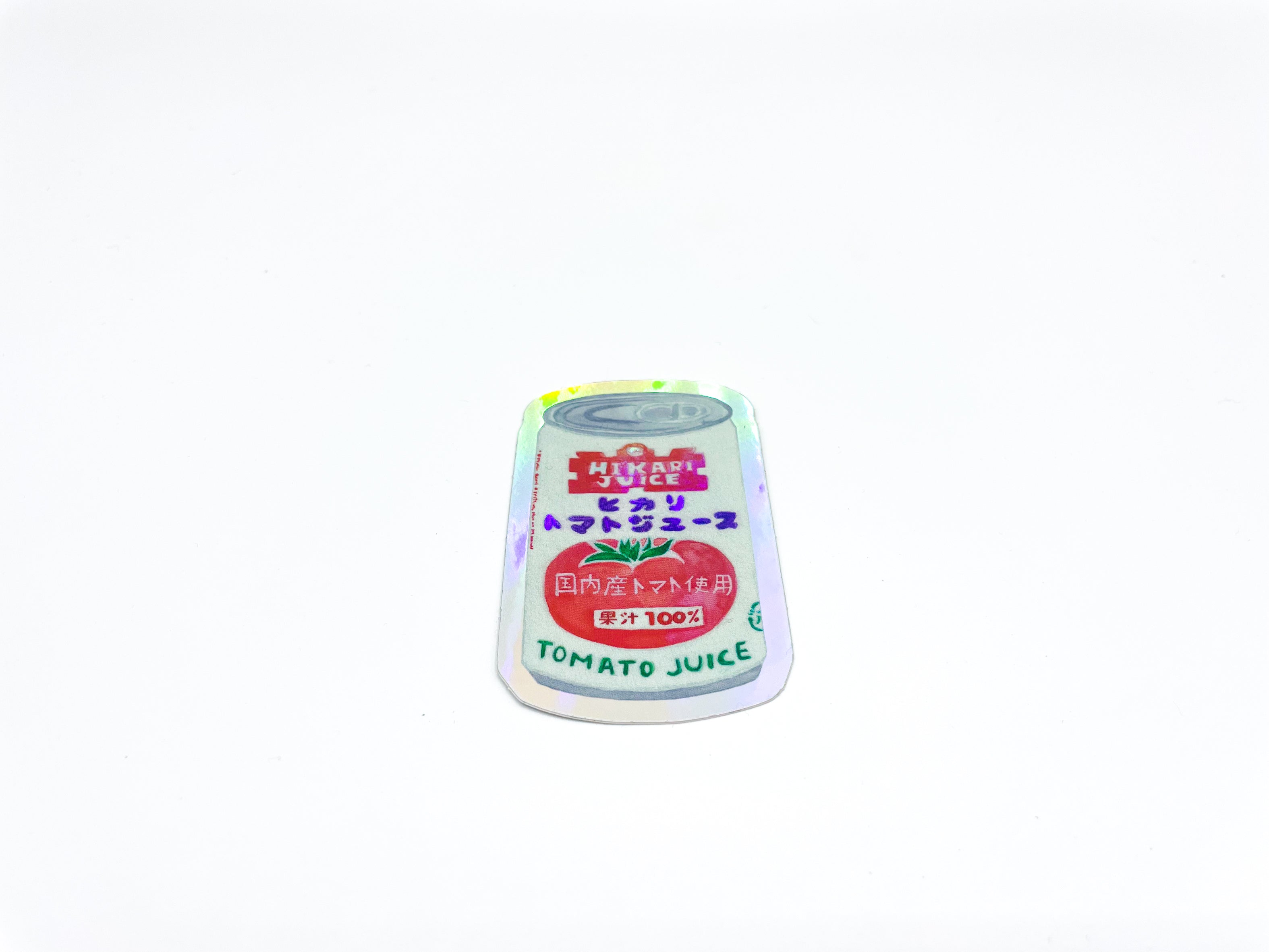Meypec Sticker Tomato Juice Can