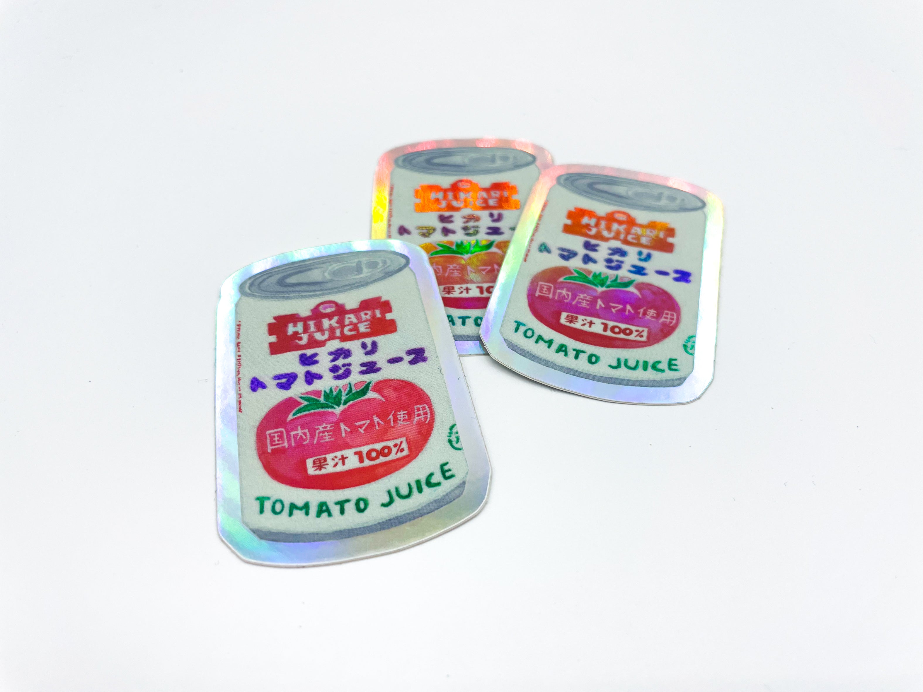 Meypec Sticker Tomato Juice Can