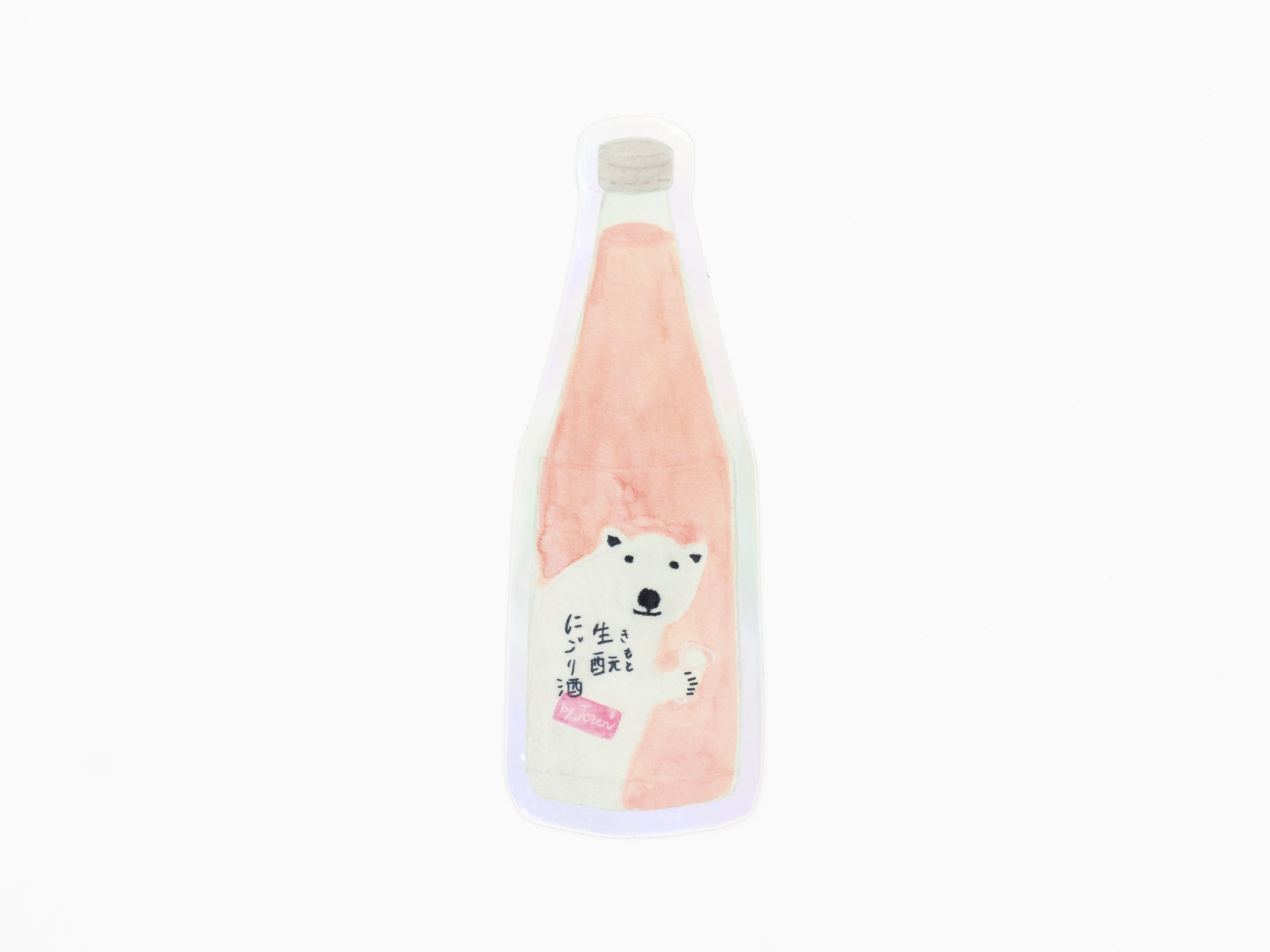 Meypec Sticker Jozen Sake Bottle