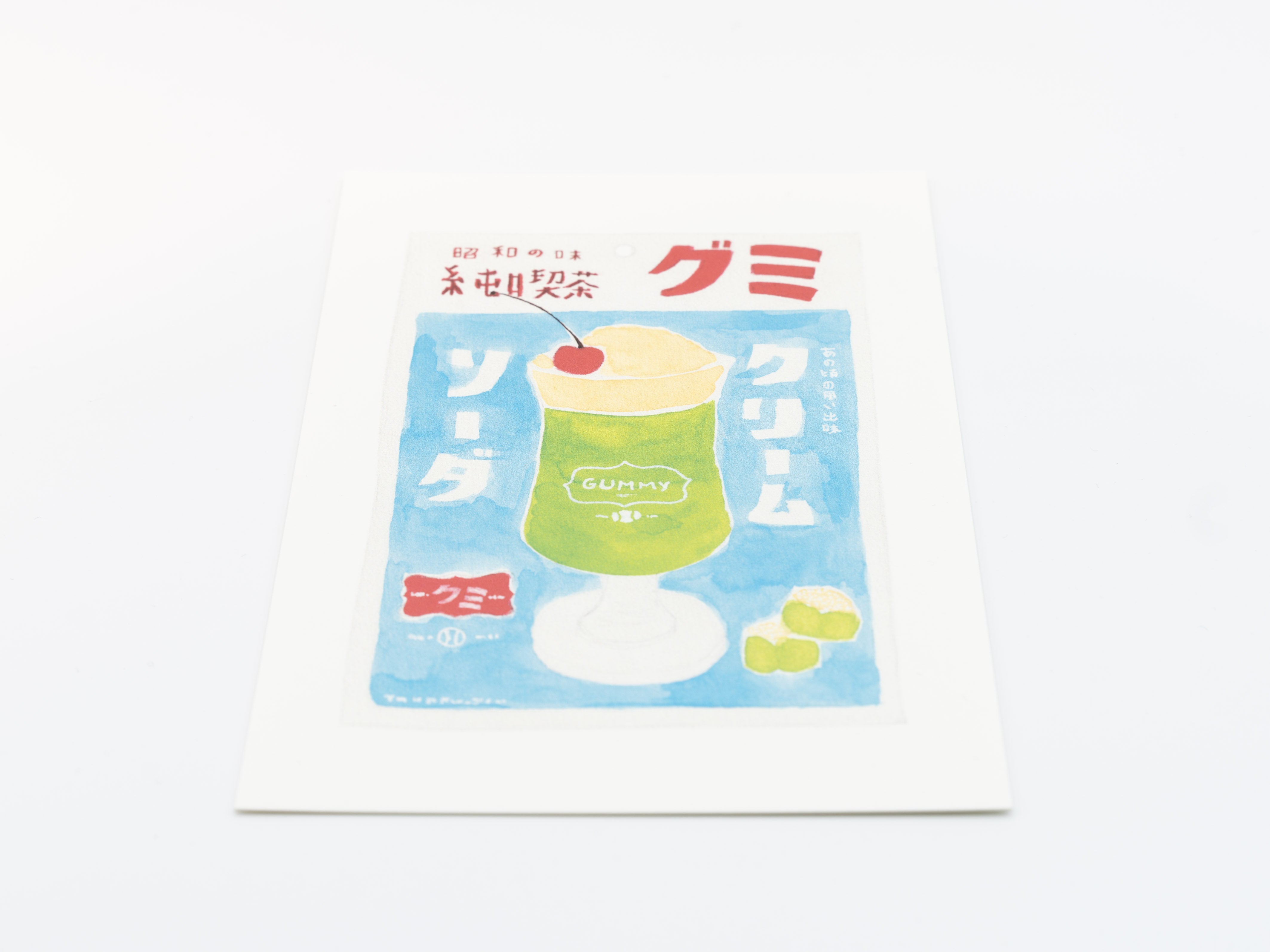 Meypec Postkarte Cream Soda Bonbon